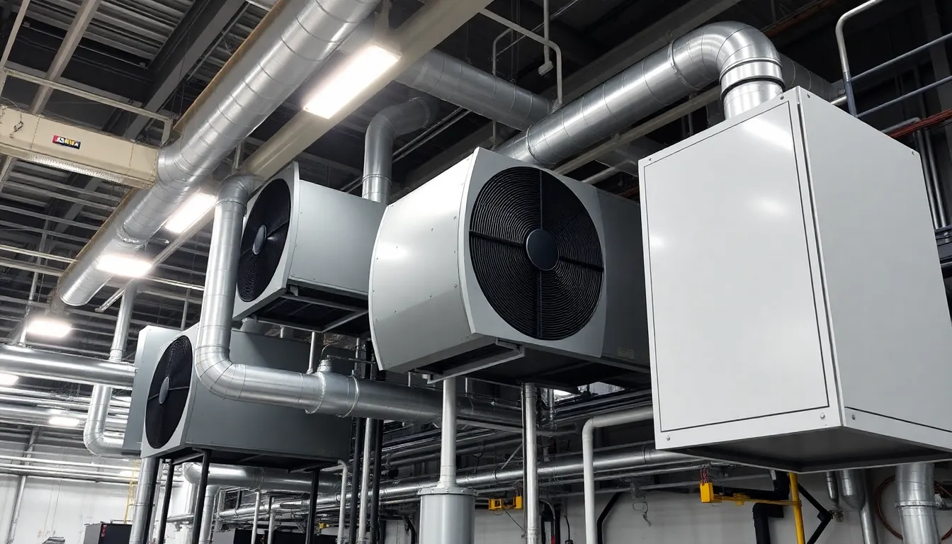 HVAC installation background